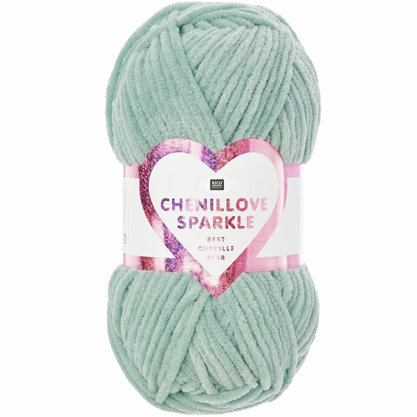 Rico Design Creative Chenillove Sparkle Mint (004)