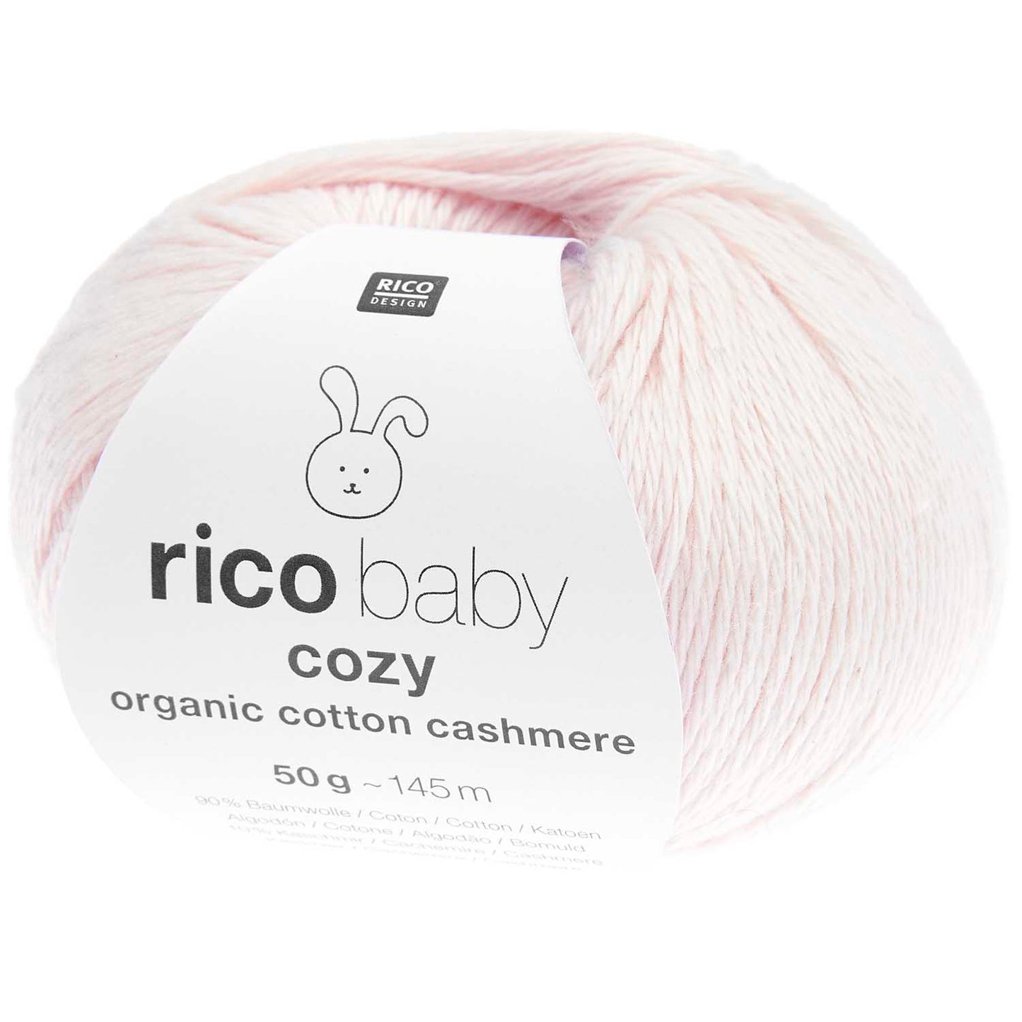 Rico Design Baby Cozy Organic Cotton Cashmere Rosa (004)