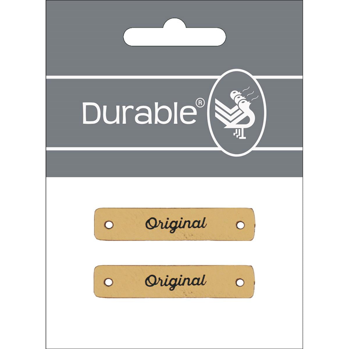 Durable Leren Label Original 50 x 10 mm