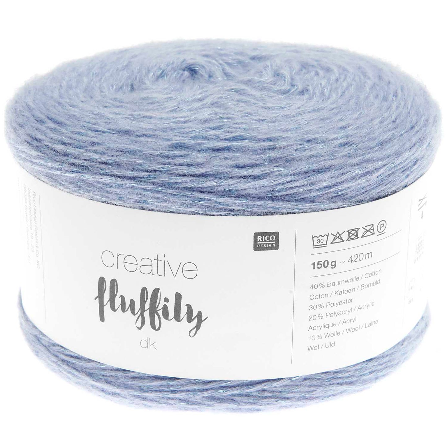 Rico Design Creative Fluffily Smurf Blue (020)