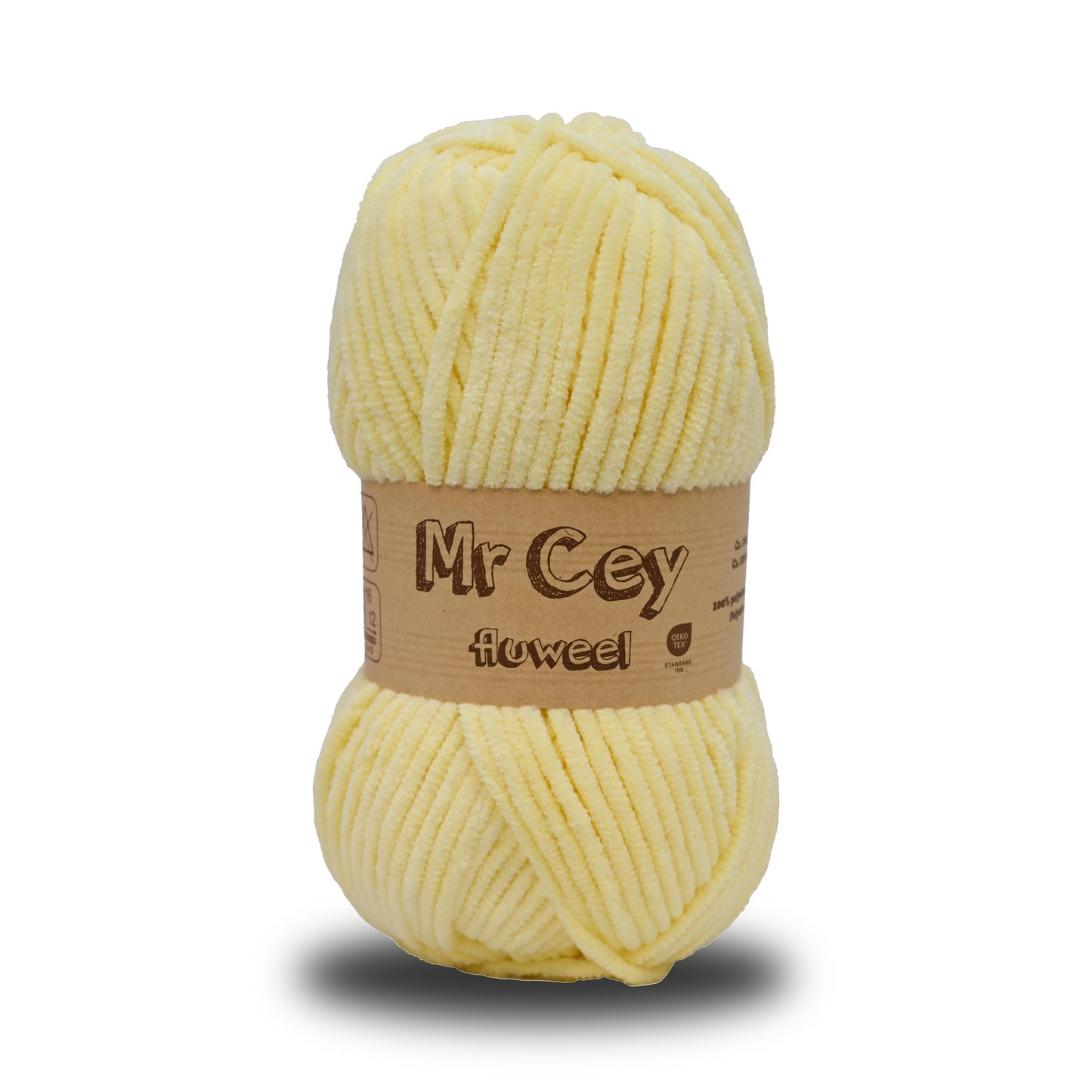 Mr. Cey Fluweel (Chenille) Aurora (023) (Per Pak 5 bollen)