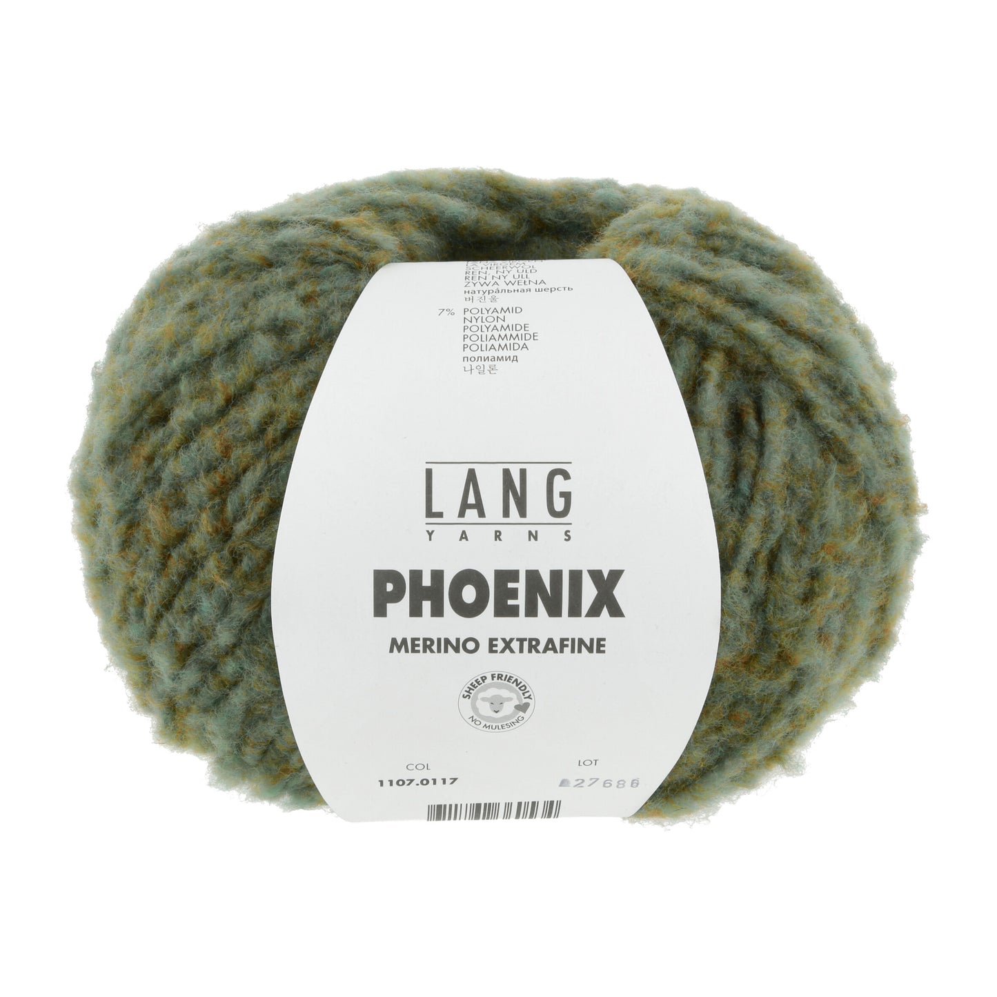 Lang Yarns Phoenix Merino Extrafine Forest (0117)