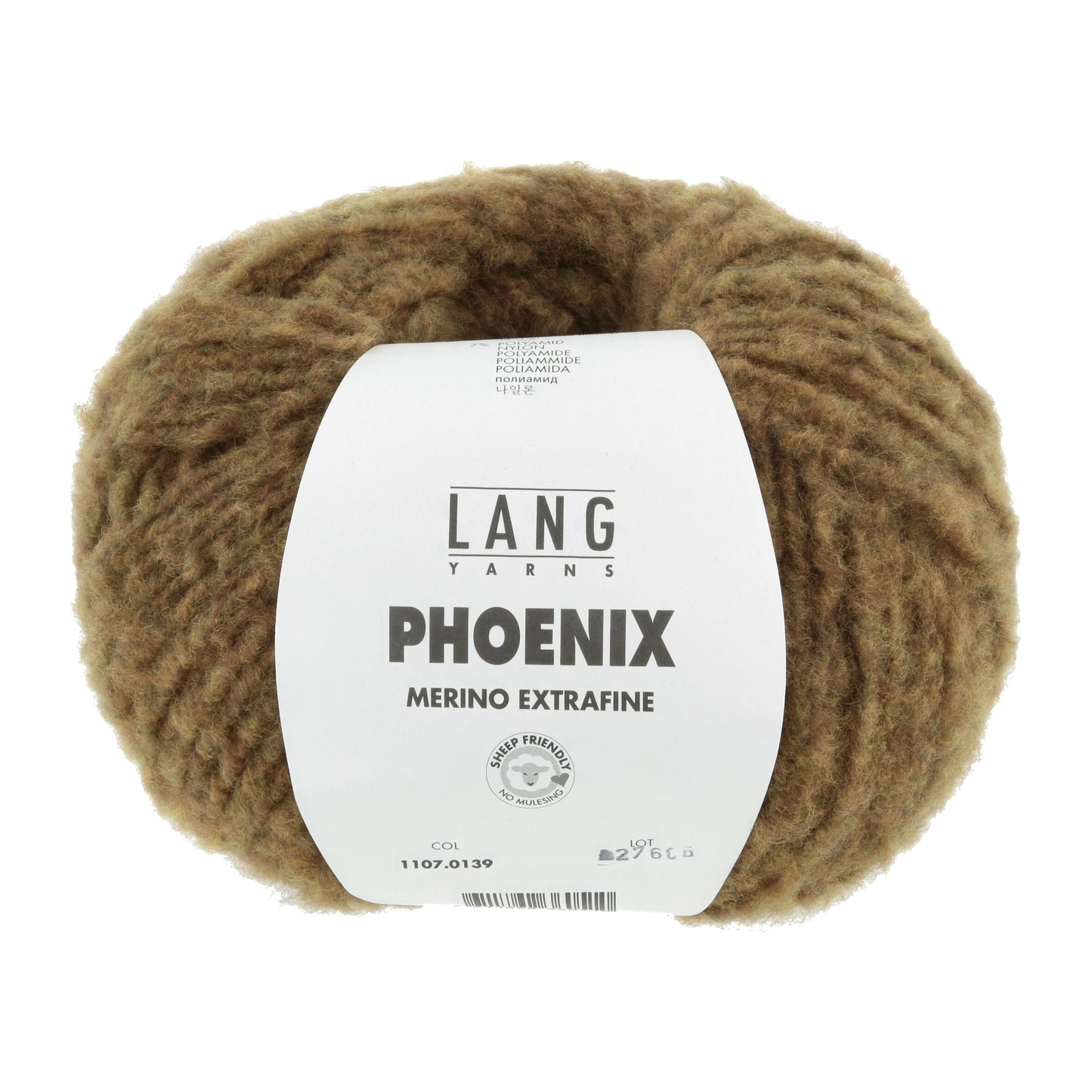 Lang Yarns Phoenix Merino Extrafine Mostard (0139)