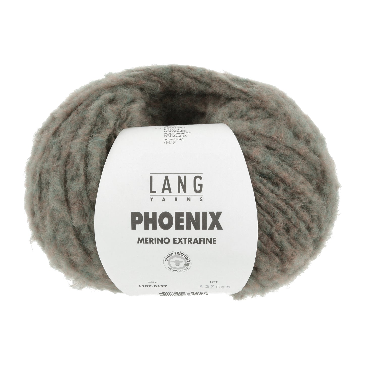 Lang Yarns Phoenix Merino Extrafine Camouflage (0197)