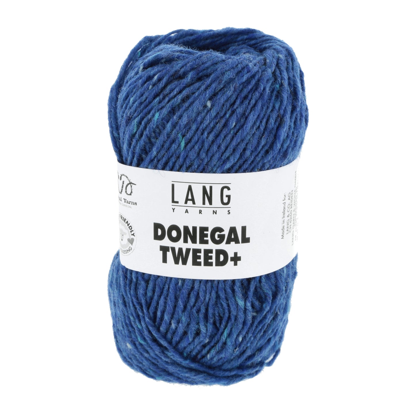 Lang Yarns Donegal Tweed+ Royal Blue (0006)