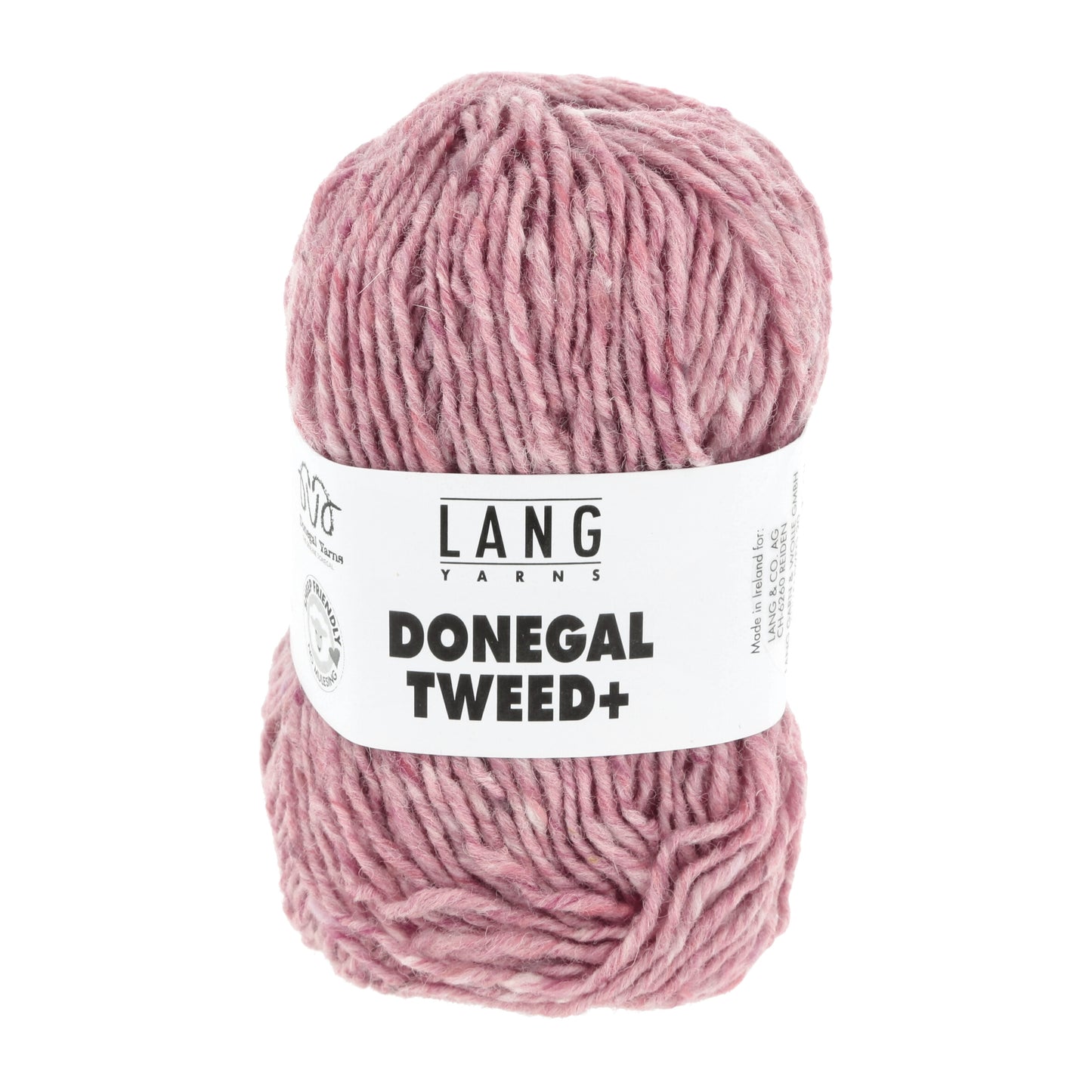 Lang Yarns Donegal Tweed+ Rose (0009)