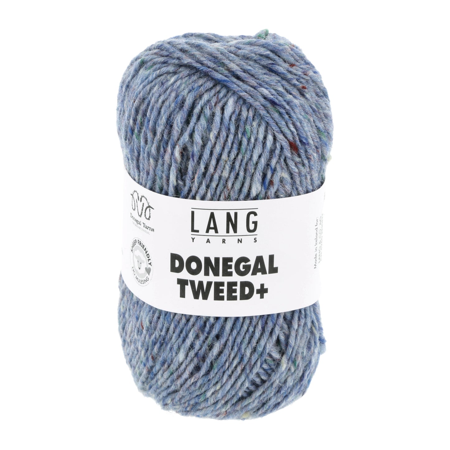 Lang Yarns Donegal Tweed+ Blue (0020)