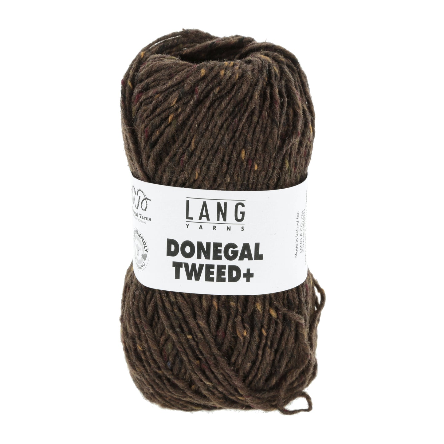 Lang Yarns Donegal Tweed+ Bruin (0068)