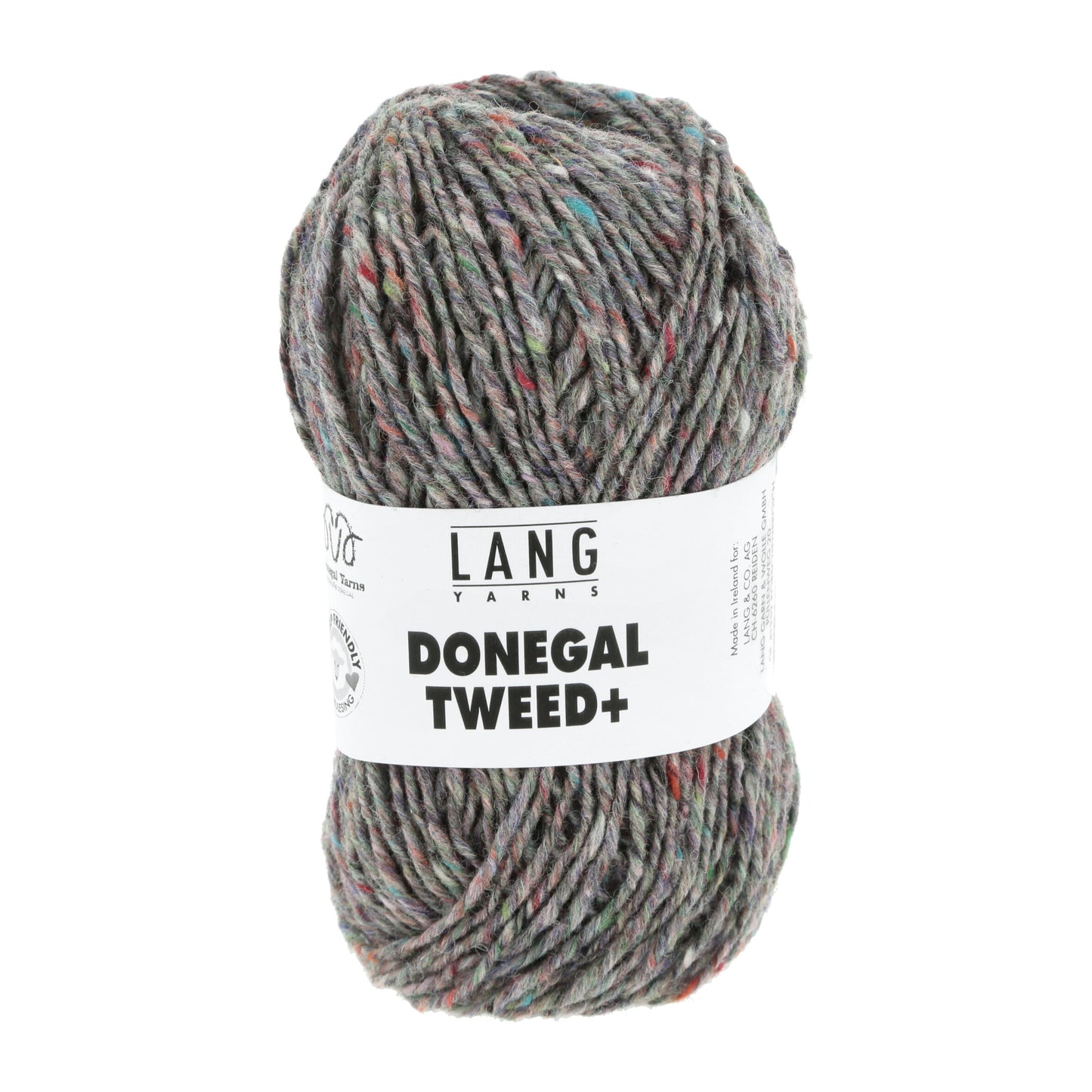 Lang Yarns Donegal Tweed+ Grey (0096)