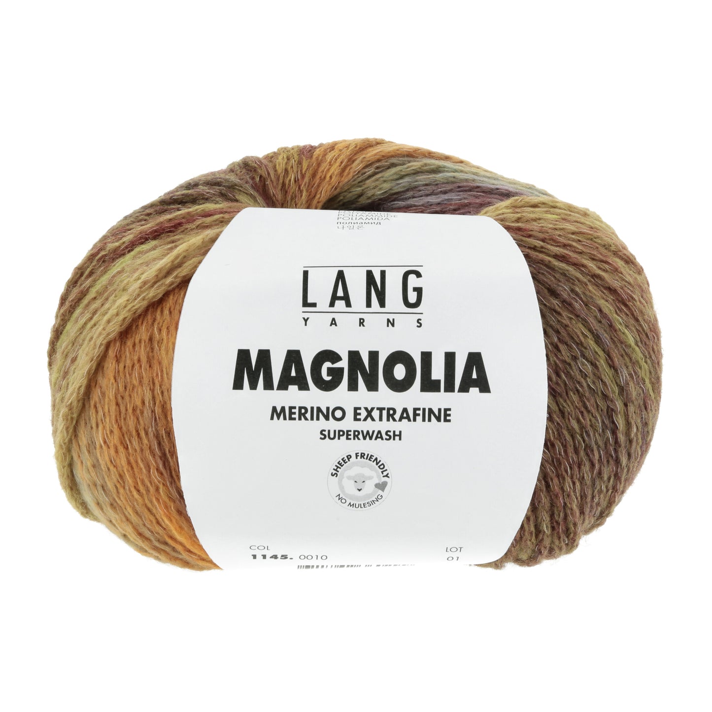 Lang Yarns Magnolia Superwash Merino Extrafine Forest (0010)