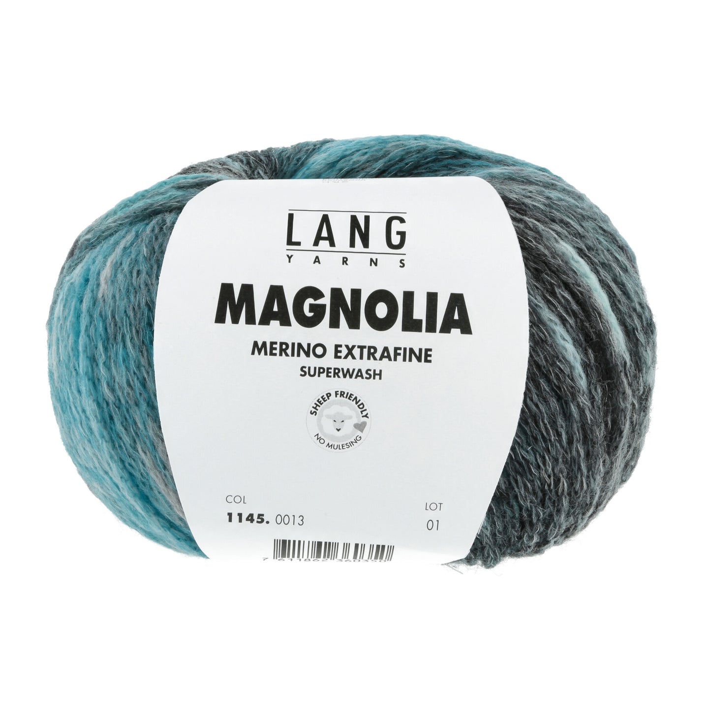 Lang Yarns Magnolia Superwash Merino Extrafine Ocean (0013)