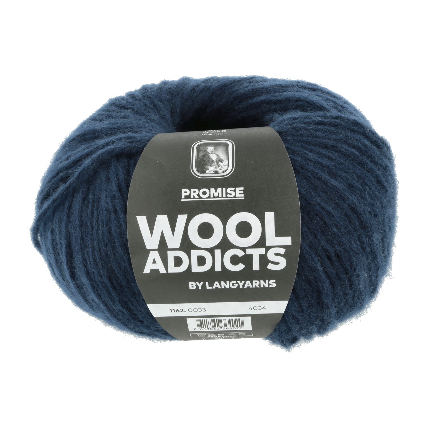 Lang Yarns Wool Addicts Promise Petrol (0033)