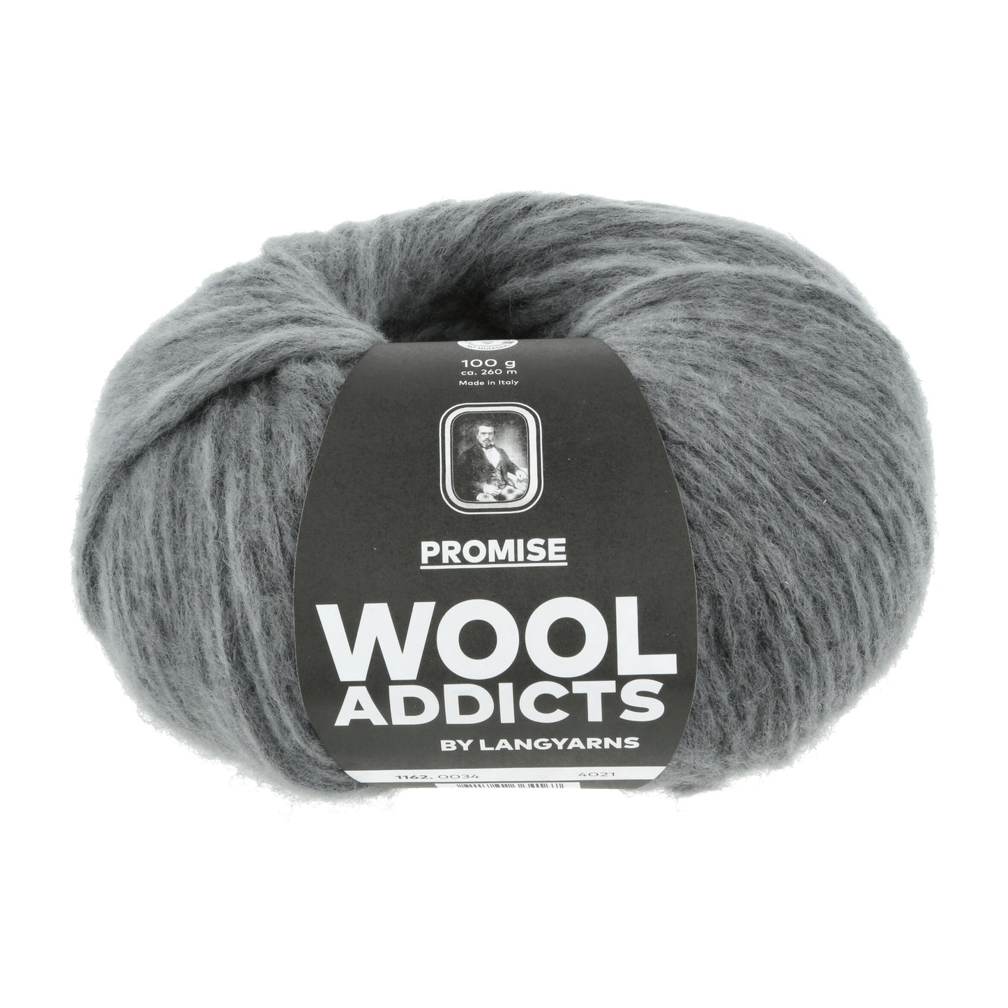 Lang Yarns Wool Addicts Promise Grey (0034)