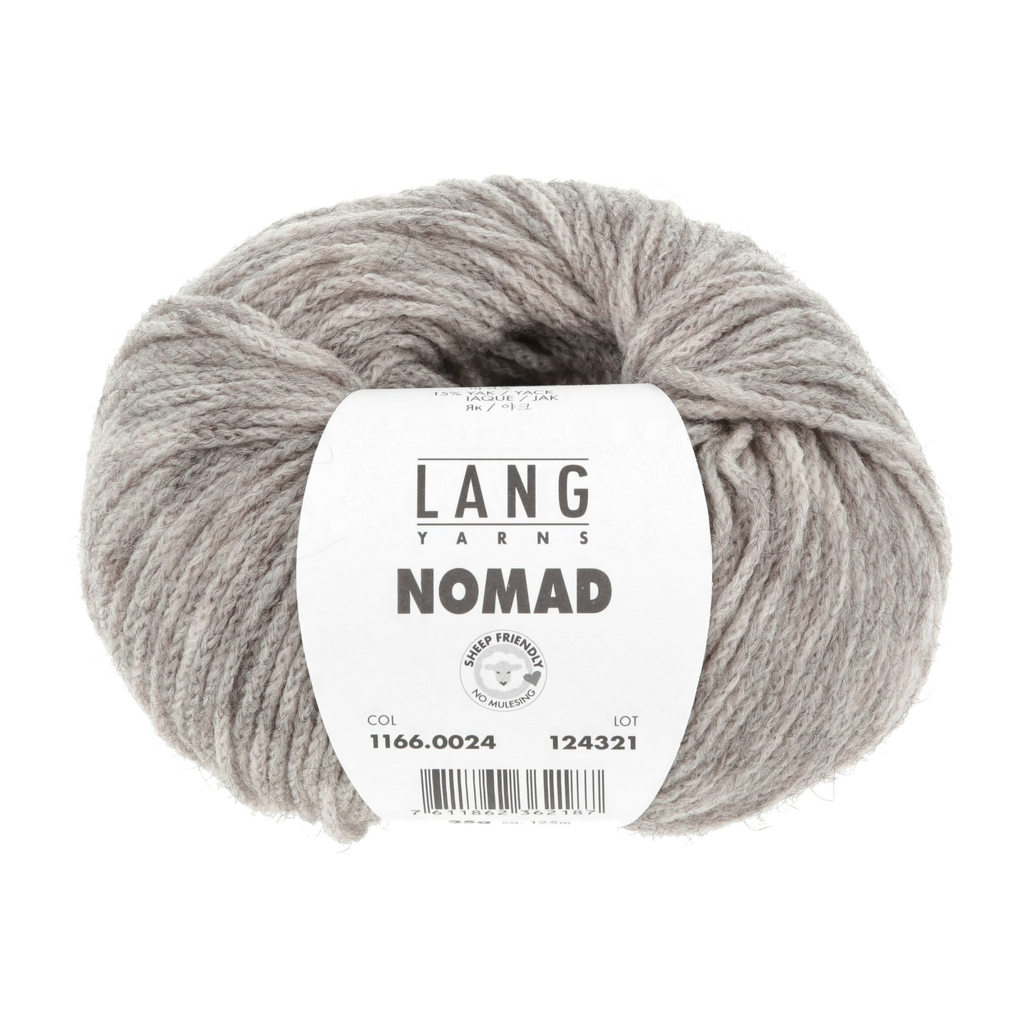 Lang Yarns Nomad Grey (0024)