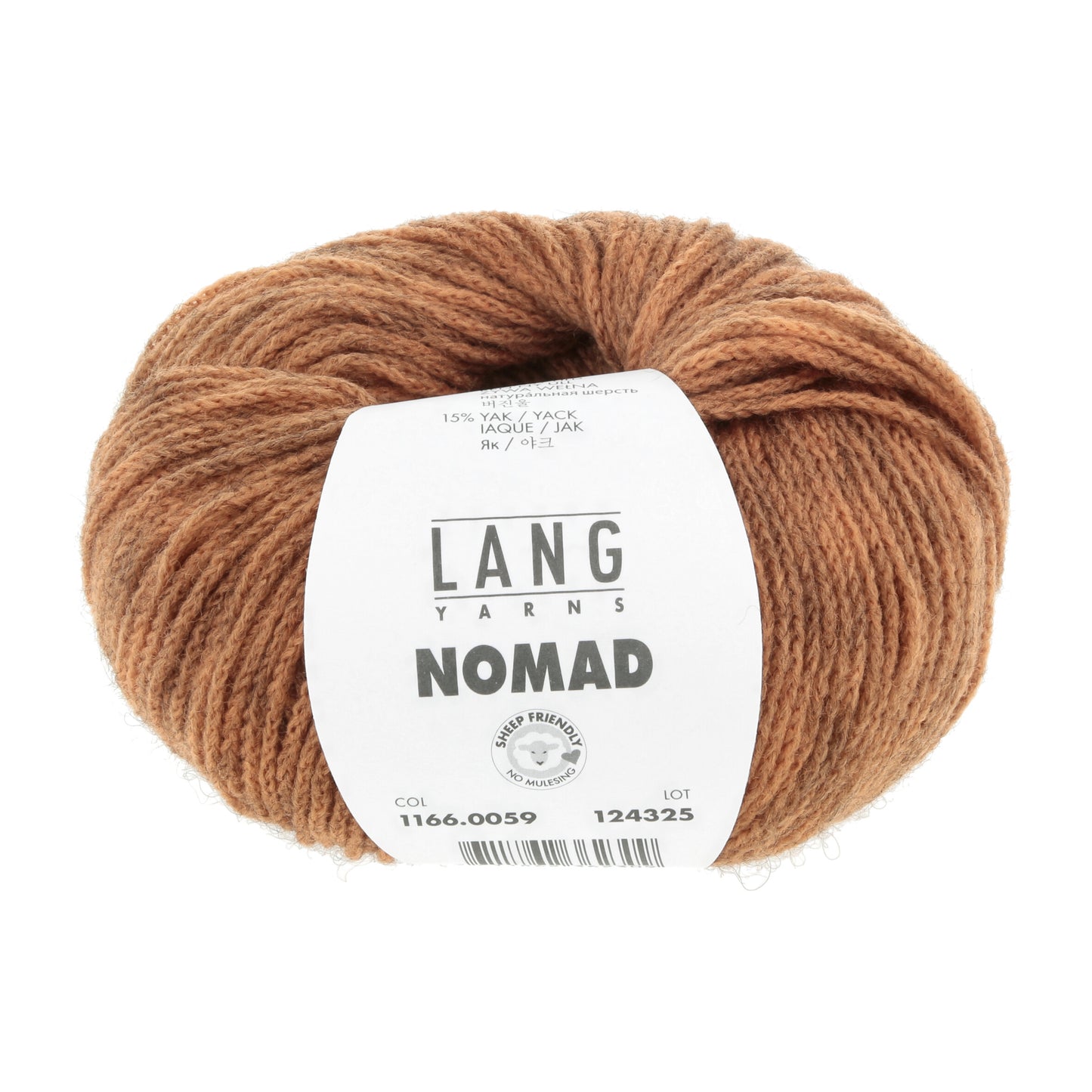 Lang Yarns Nomad Copper (0059)