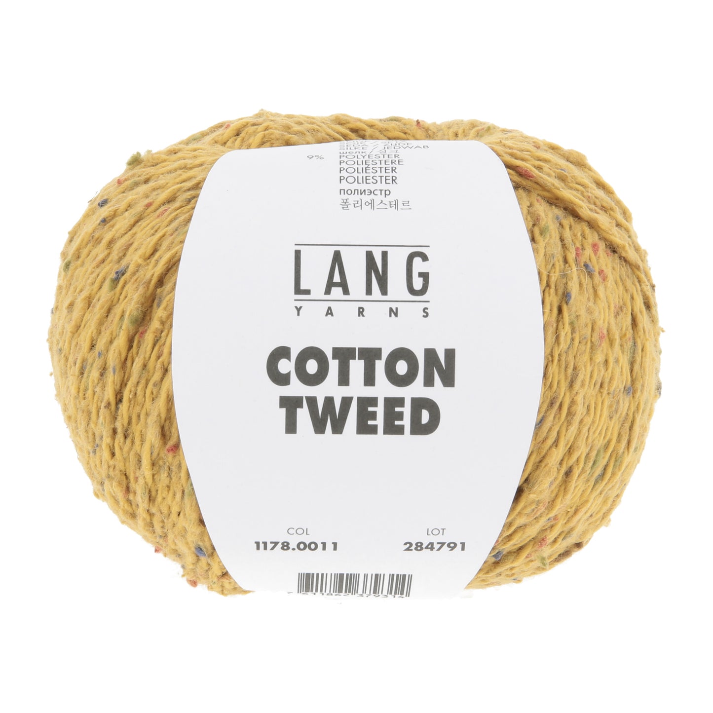 Lang Yarns Cotton Tweed Ochre (0011)