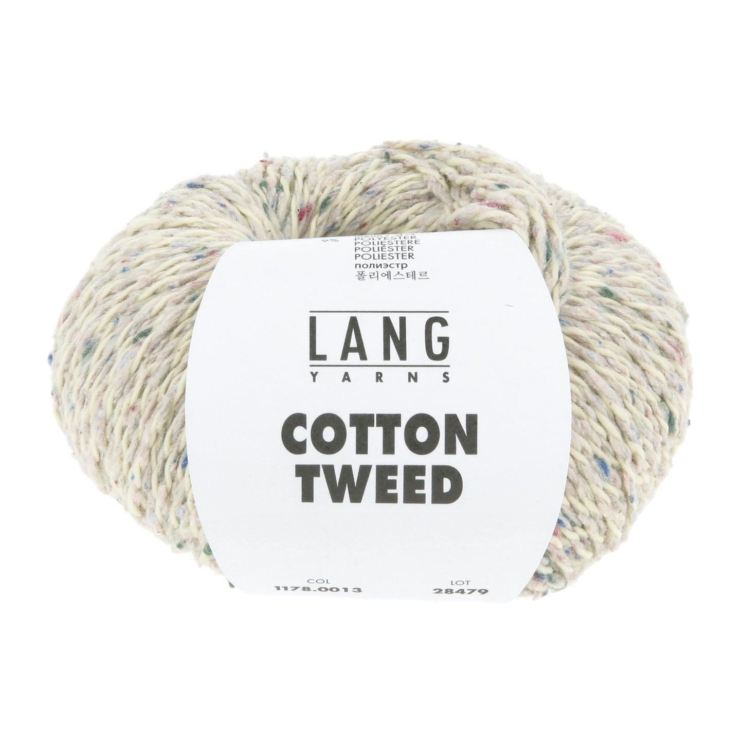Lang Yarns Cotton Tweed Candle Light (0013)