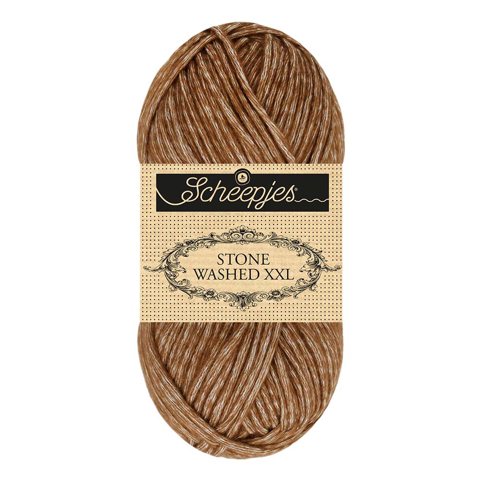 Scheepjes Stone Washed XXL Brown Agate (862)