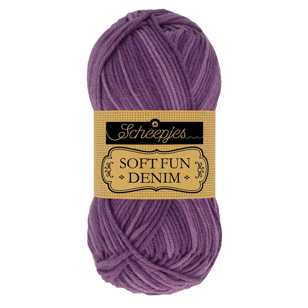 Softfun Denim Trui (Paars 515)