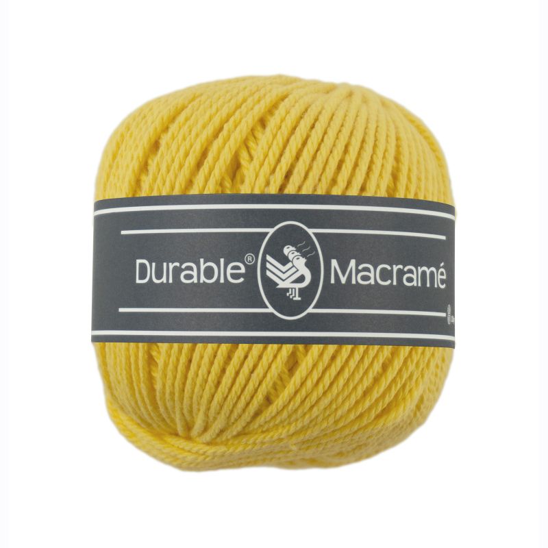 Durable Macrame Bright Yellow
