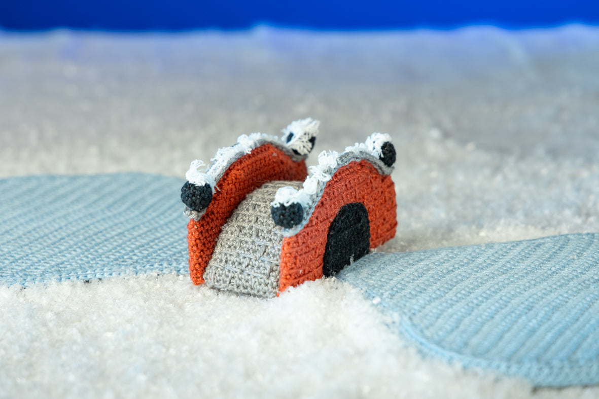 Winterwoud uit Kerstdorp haken (Garenpakket)