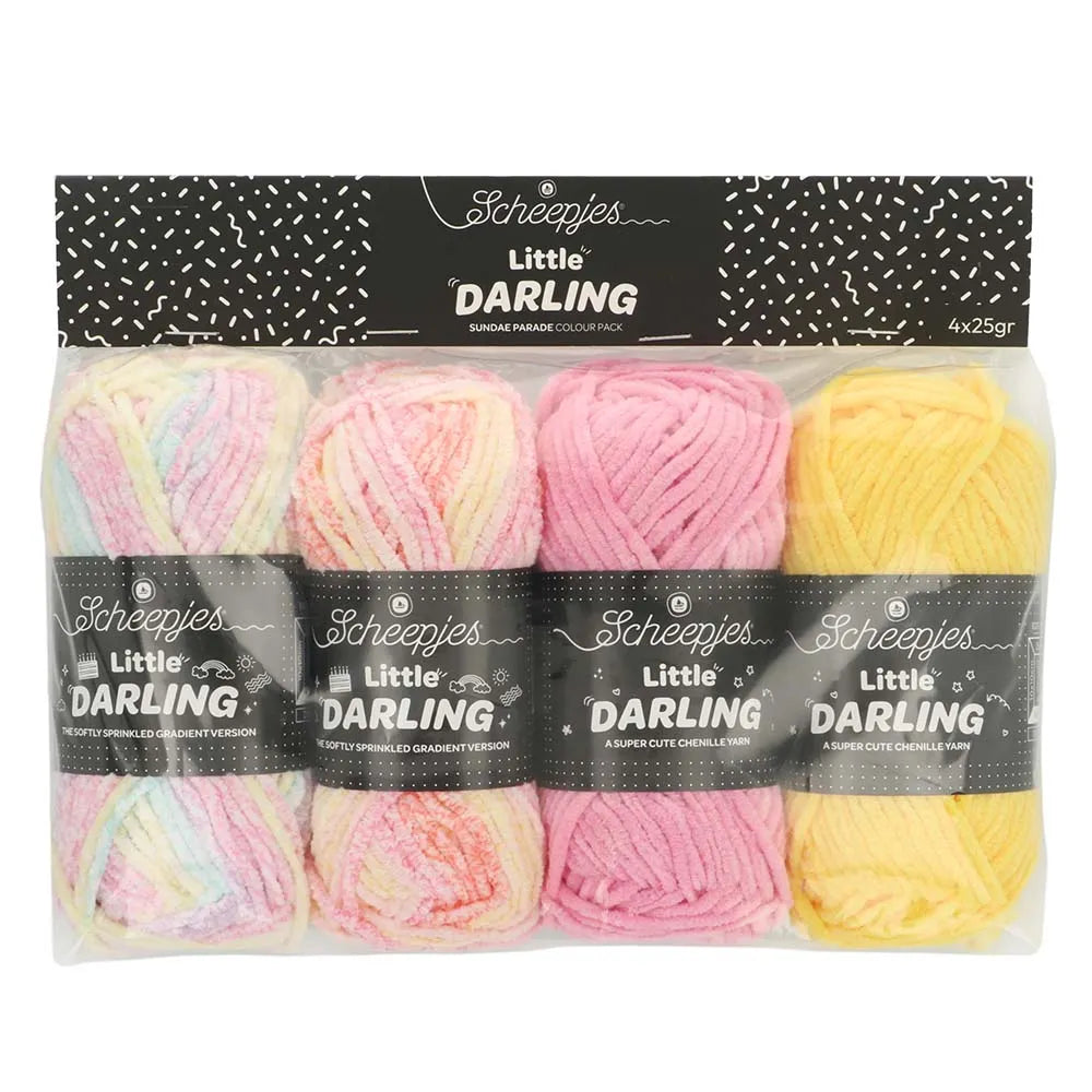 Scheepjes Little Darling Sprinkled Gradient 4x25 g (Sundae Parade)