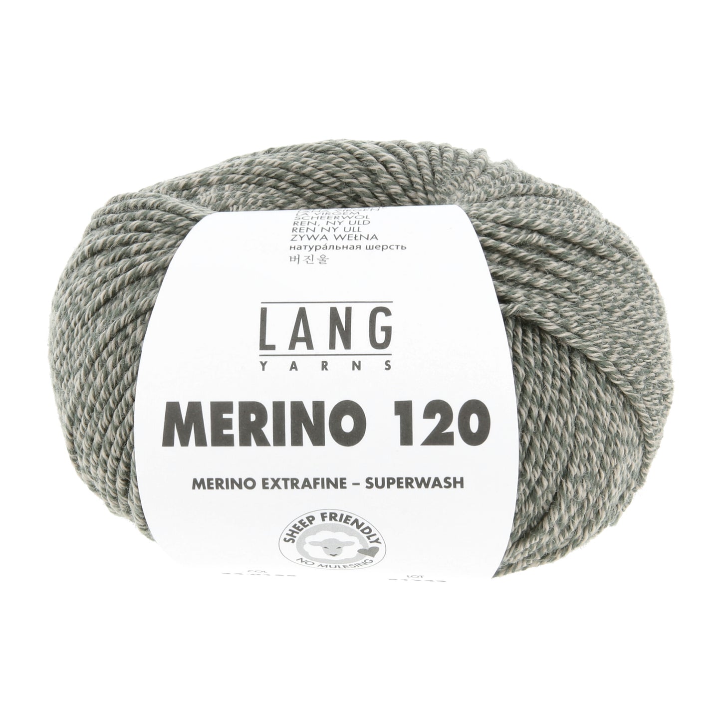 Lang Yarns Merino 120 Cactus Green (34.0155)
