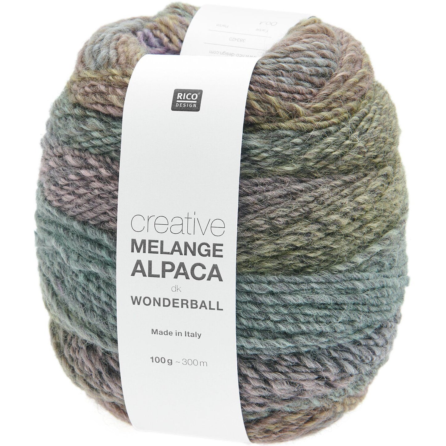 Rico Design Creative Melange Alpaca Wonderball DK Pastel (001)
