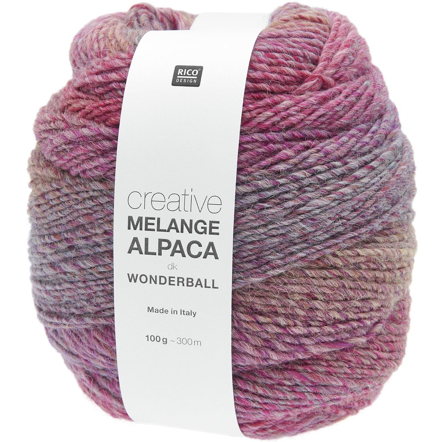 Rico Design Creative Melange Alpaca Wonderball DK Berries (003)