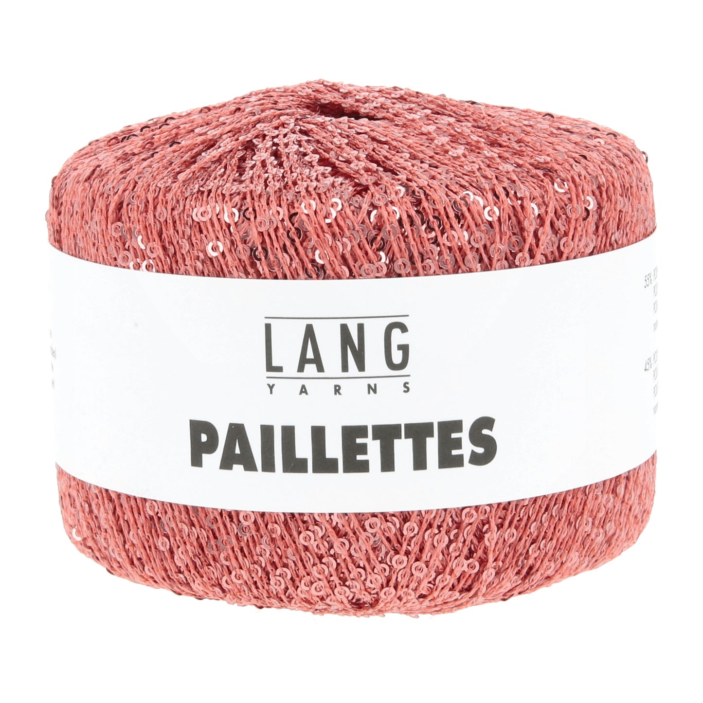 Lang Yarns Paillettes Coral (0128)