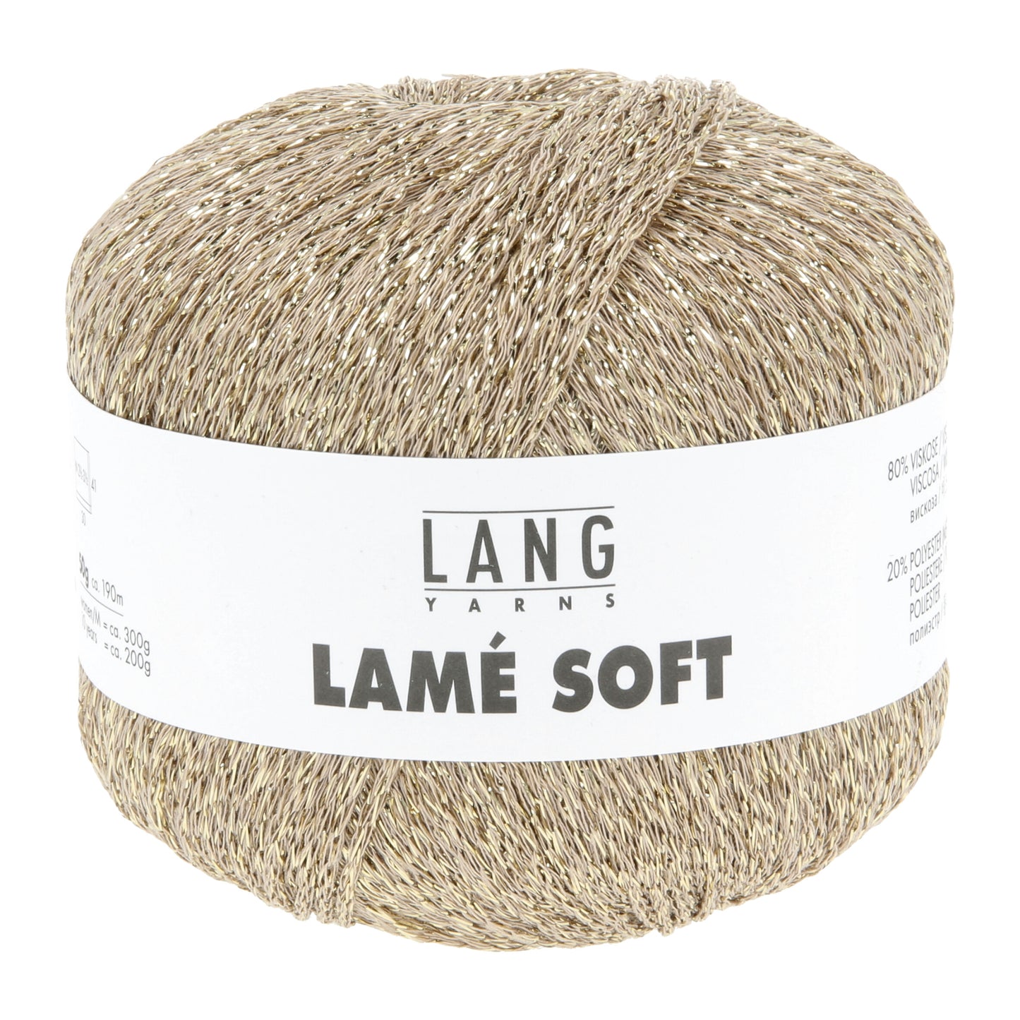 Lang Yarns Lamé Soft Gold (0050)