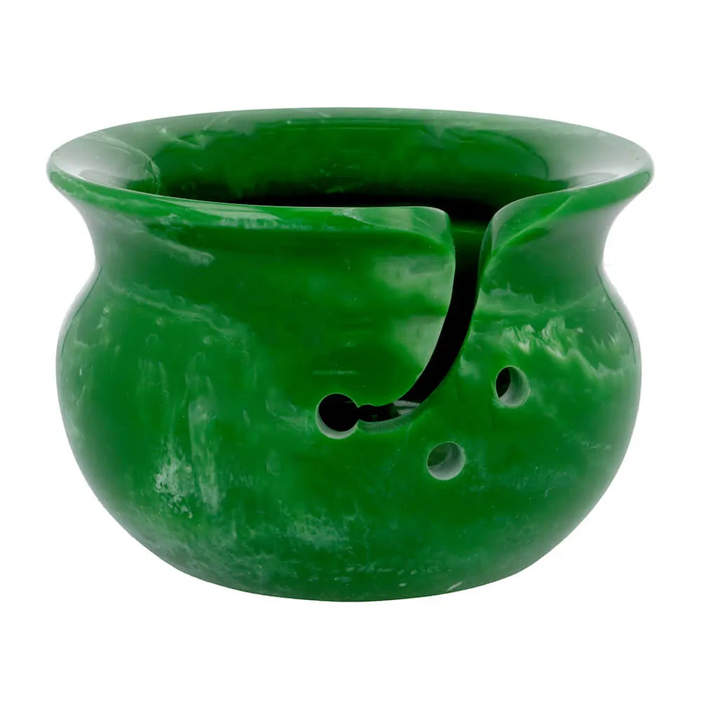 Scheepjes Yarn bowl parelmoer effect 14x9cm Pera Pasha Groen