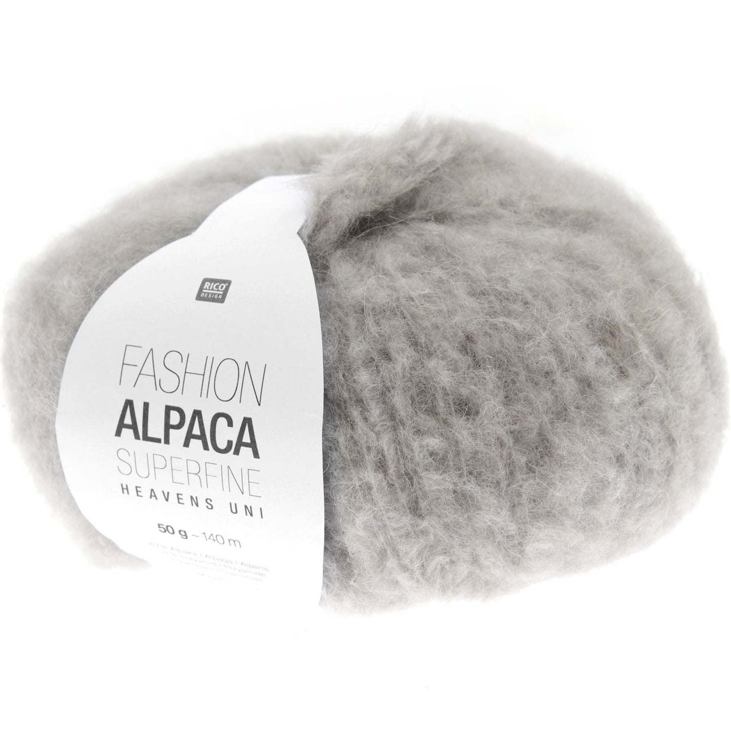 Rico Design Fashion Alpaca Superfine Heavens Uni Grey (009)