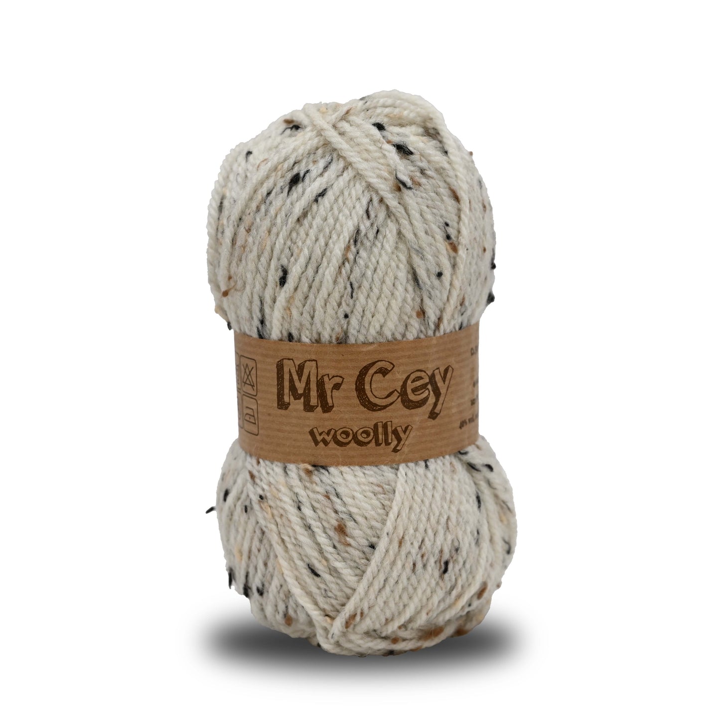 Mr. Cey Woolly Tweed Cream (724)