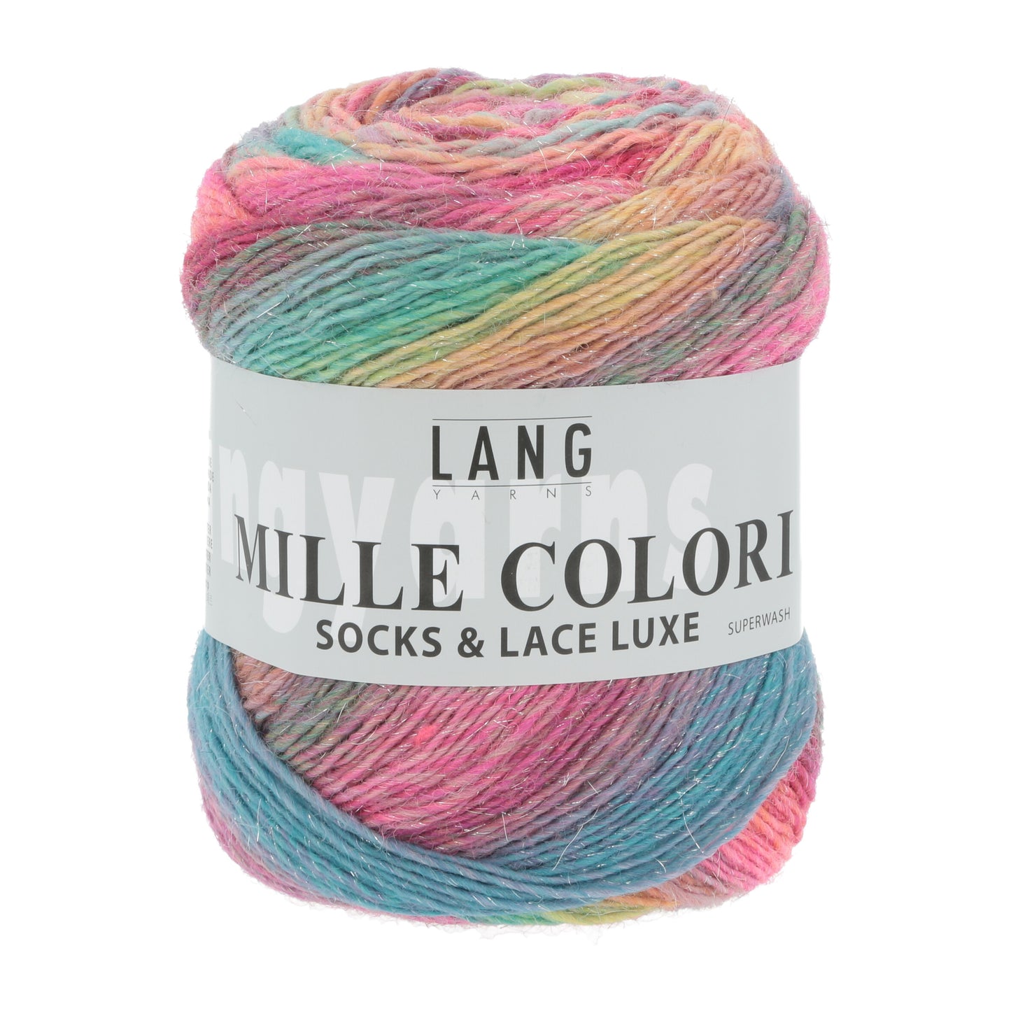 Lang Yarns Mille Colori Socks & Lace Luxe Sugar (0051)