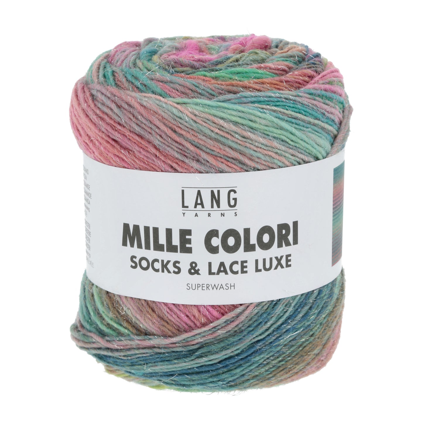 Lang Yarns Mille Colori Socks & Lace Luxe Flowerfieldwalk (0200)