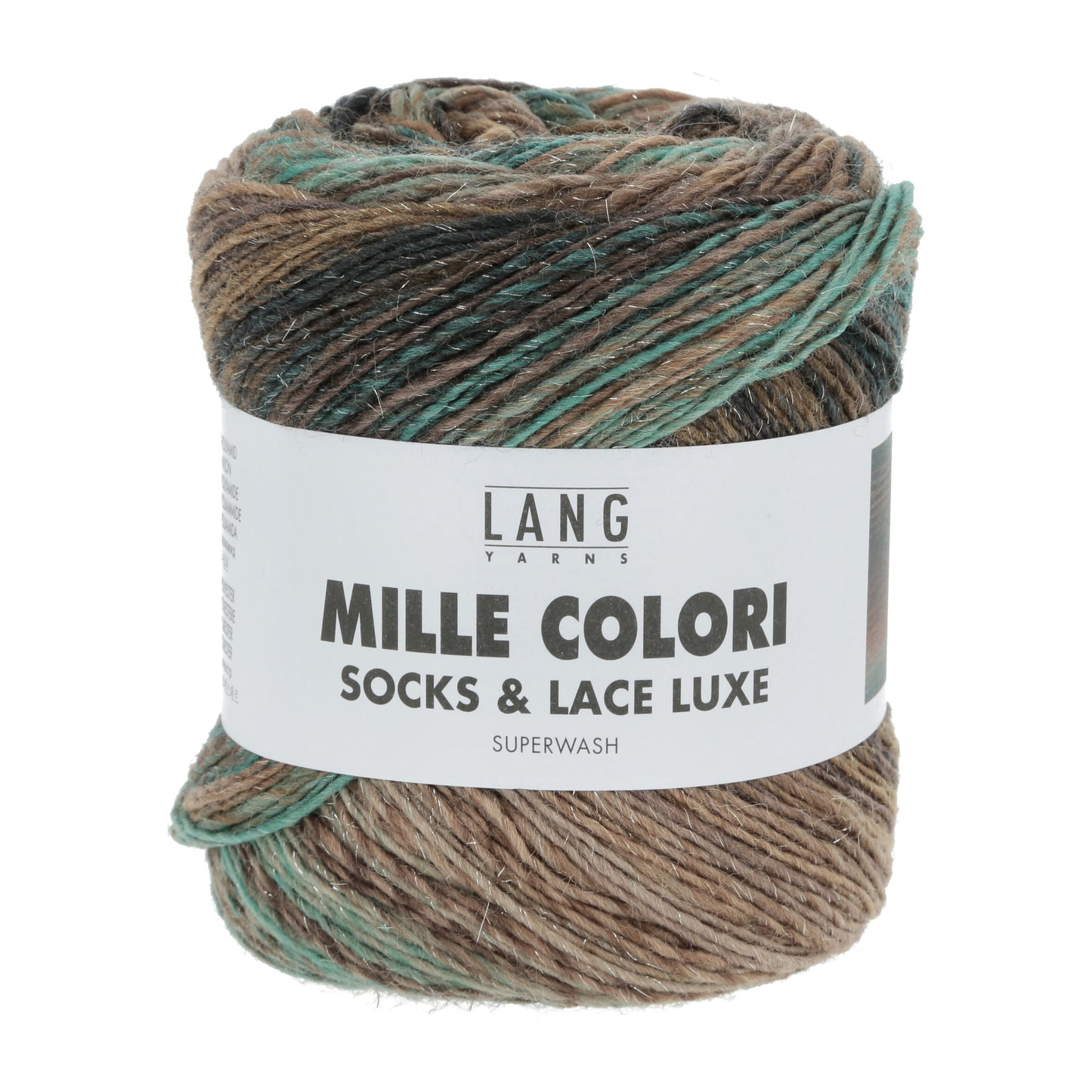Lang Yarns Mille Colori Socks & Lace Luxe Forestwalk (0205)
