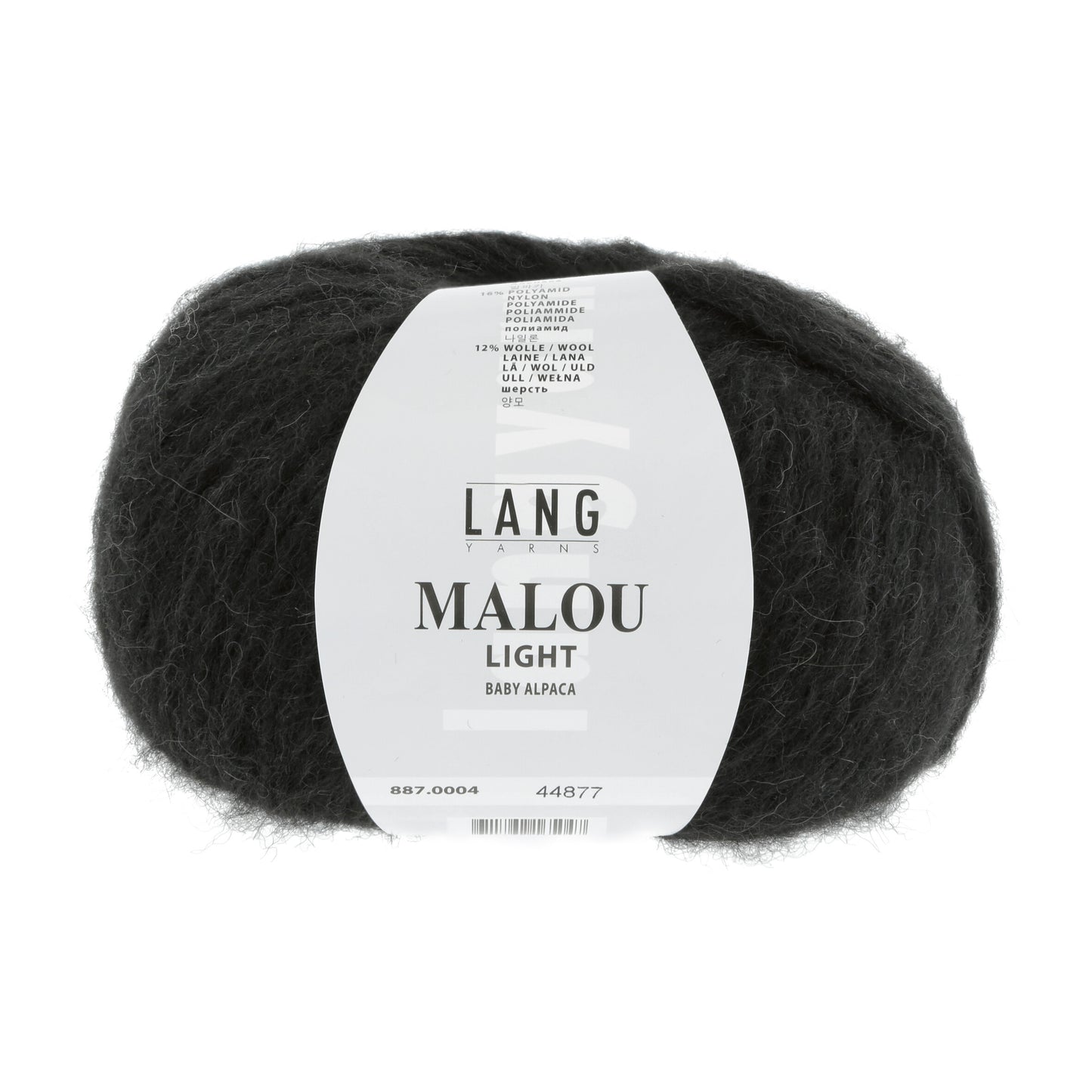 Lang Yarns Malou Light Black (0004)