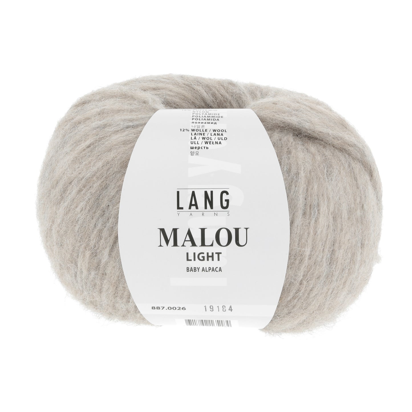 Lang Yarns Malou Light Beige (0026)