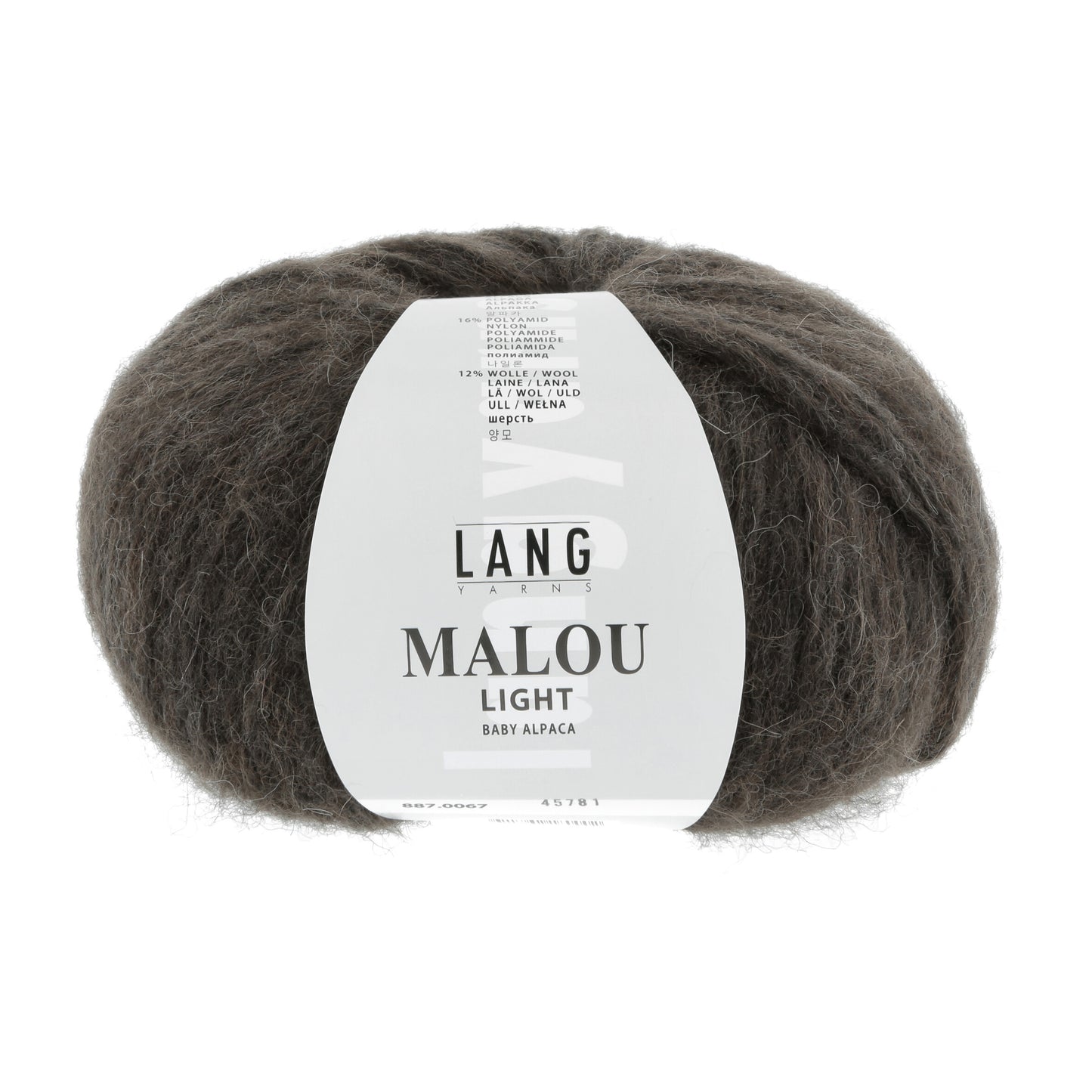 Lang Yarns Malou Light Brown (0067)