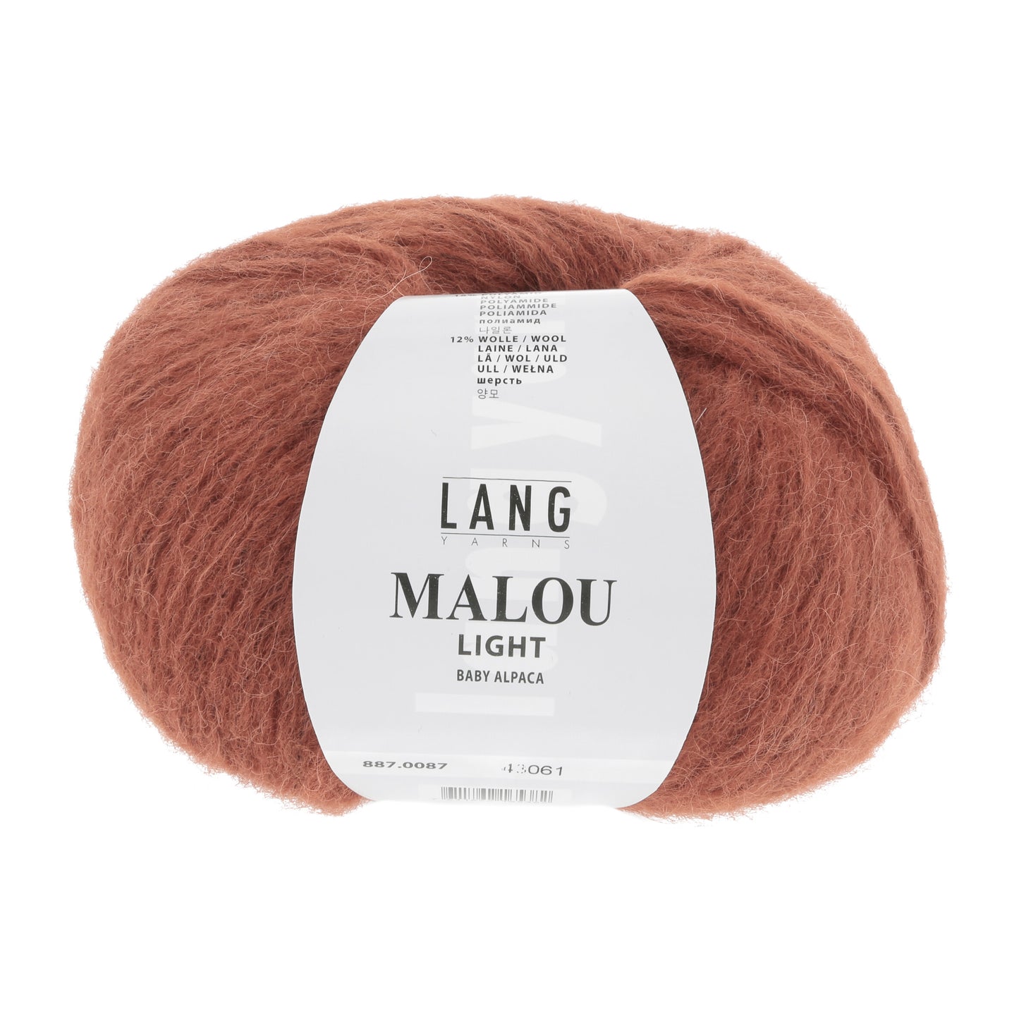 Lang Yarns Malou Light Brick (0087)
