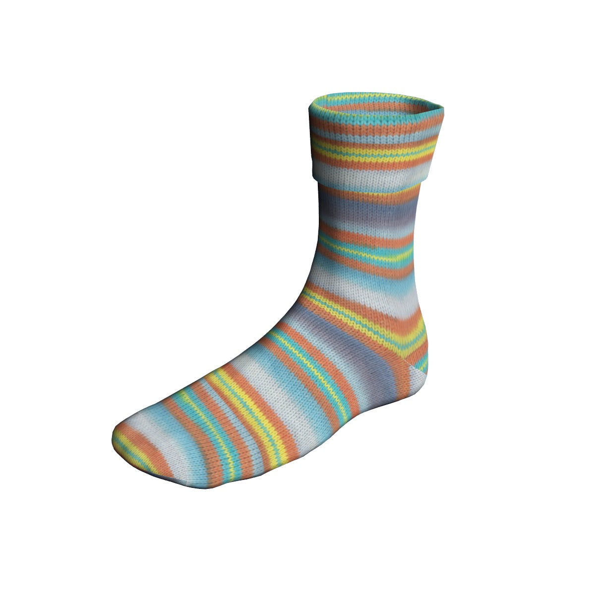 Lang Yarns Super Soxx Color 4 Ply Discosoxx Go to be Real (0522)