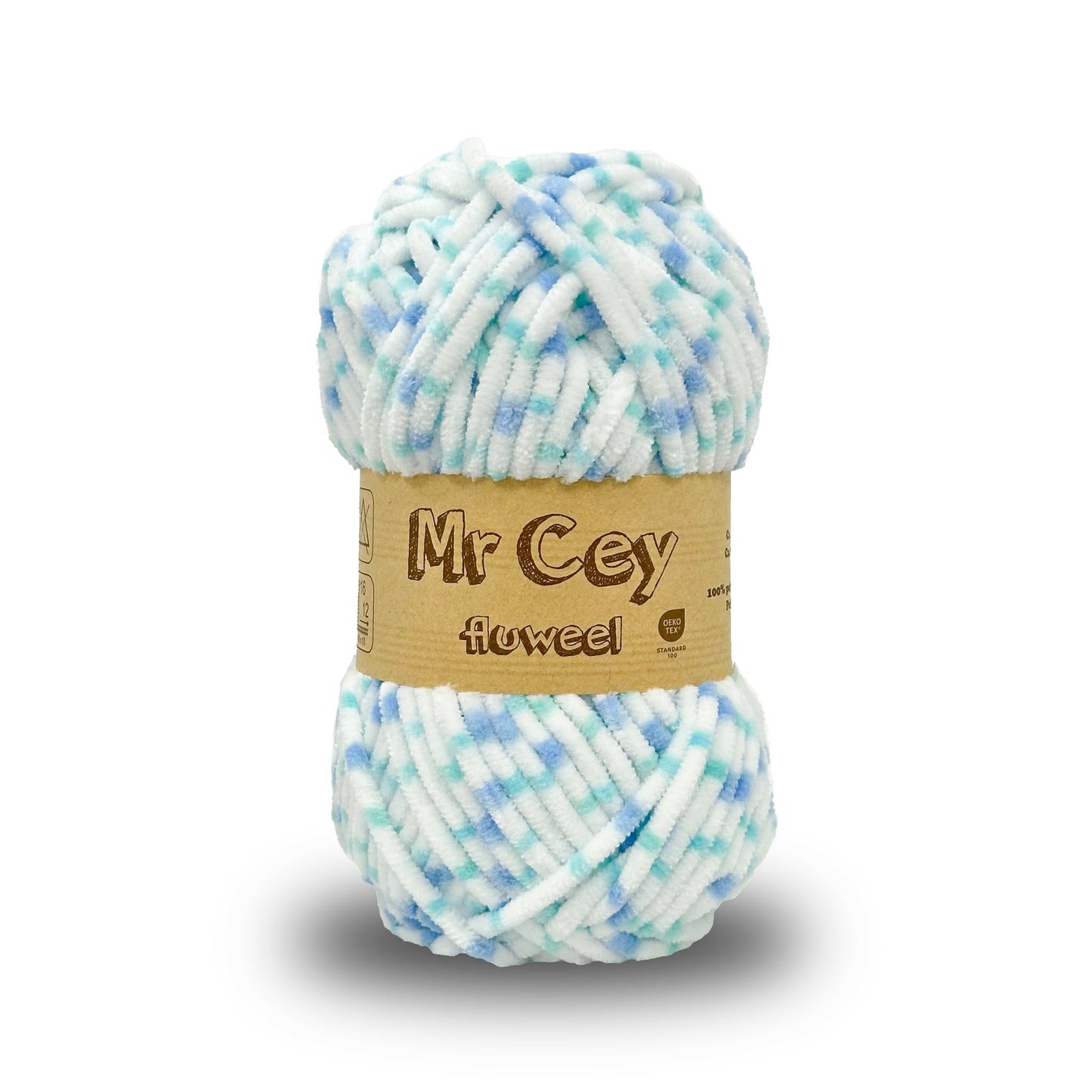 Mr. Cey Fluweel (Chenille) Baby Blue (905)