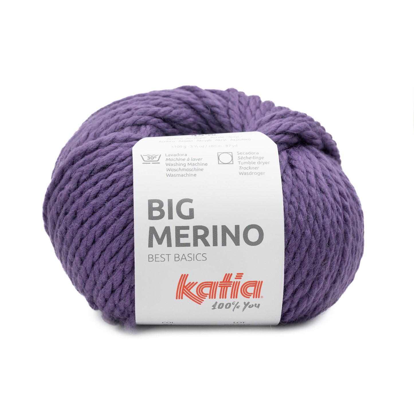 Katia Big Merino Purple (61)