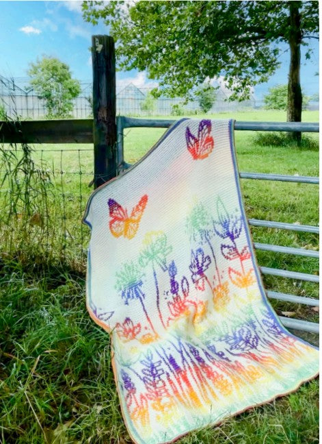 Butterfly Flowers (haakpatroon)