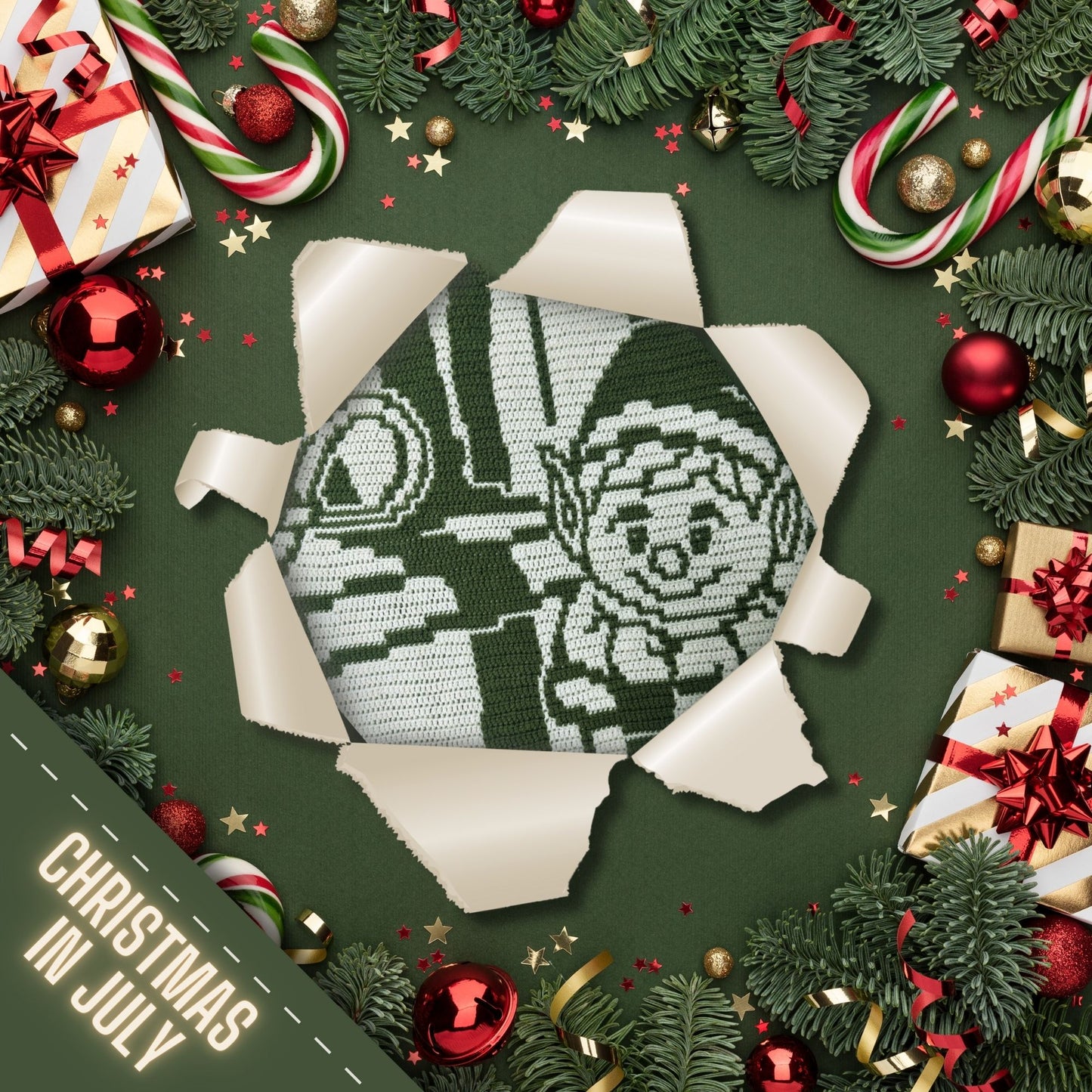 Piles of presents garenpakket (mozaiek overlay haken 2025)