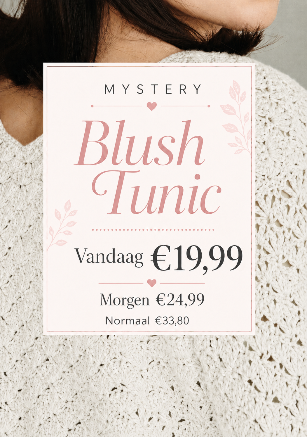 Mystery Blush Tunic (grijs)