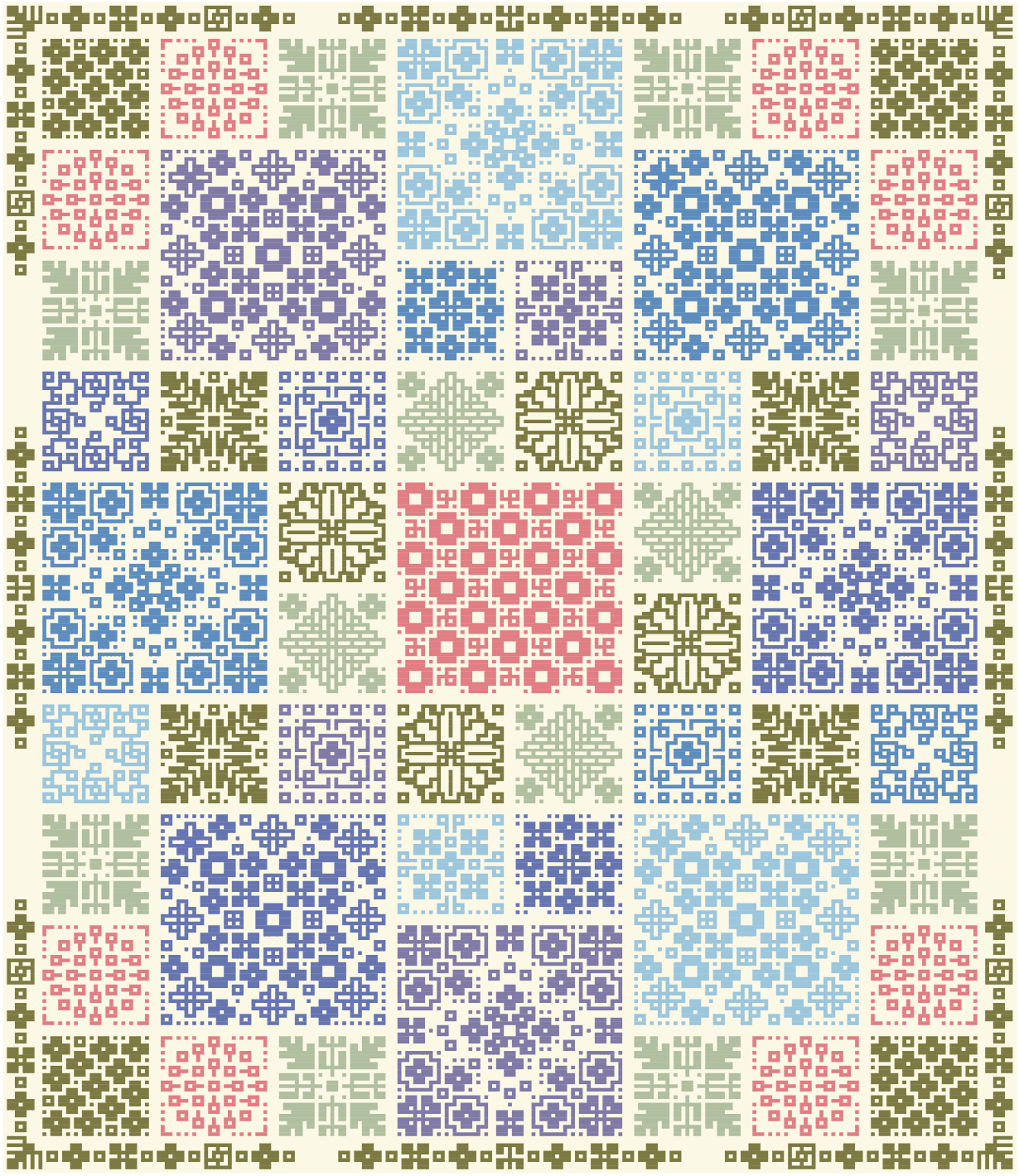 Flowerbed CAL Cottage Garden (Anke Wintermans)