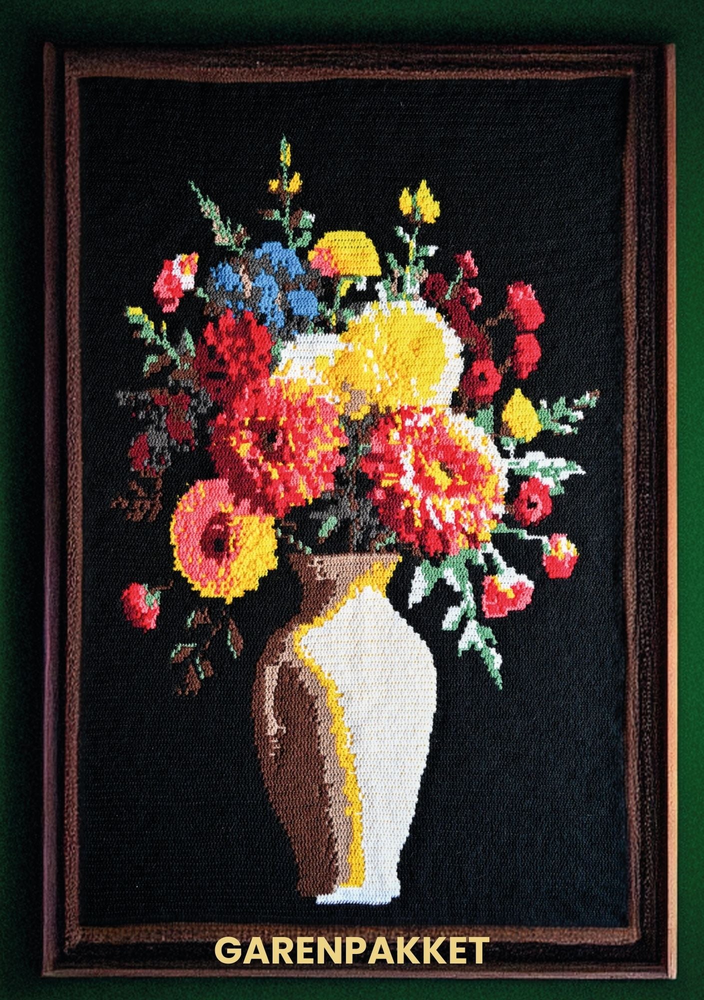 Floral Eclipse garenpakket (mozaiek overlay haken 2025)