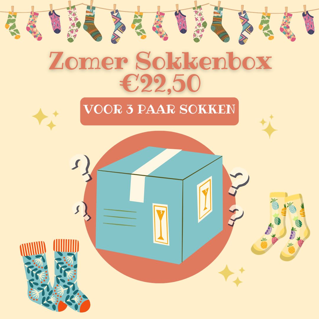 Mystery Opal Sokkenwol Box ZOMER